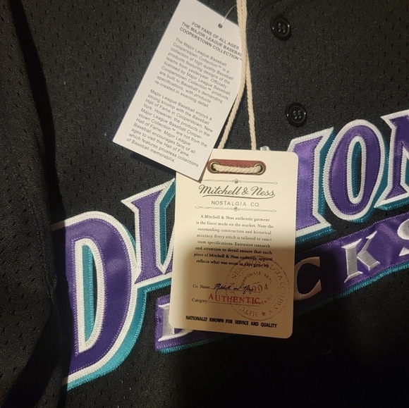 Mitchell and Ness Stitched Randy Johnson 51 Diamondbacks Jersey Size XL - Picture 2 of 8